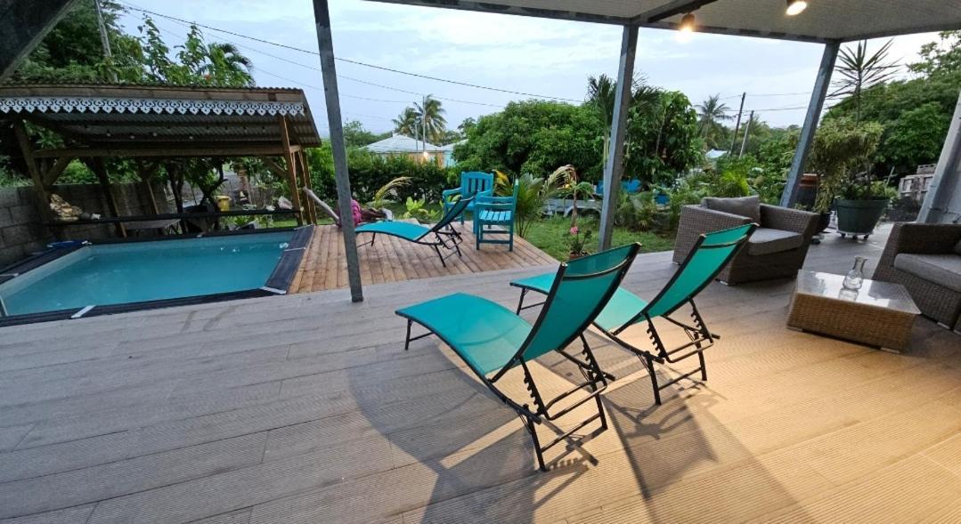 Ti Oasis Colibri, 1 Chambre, Piscine, A 150M De La Plage Sainte-Luce Exteriör bild