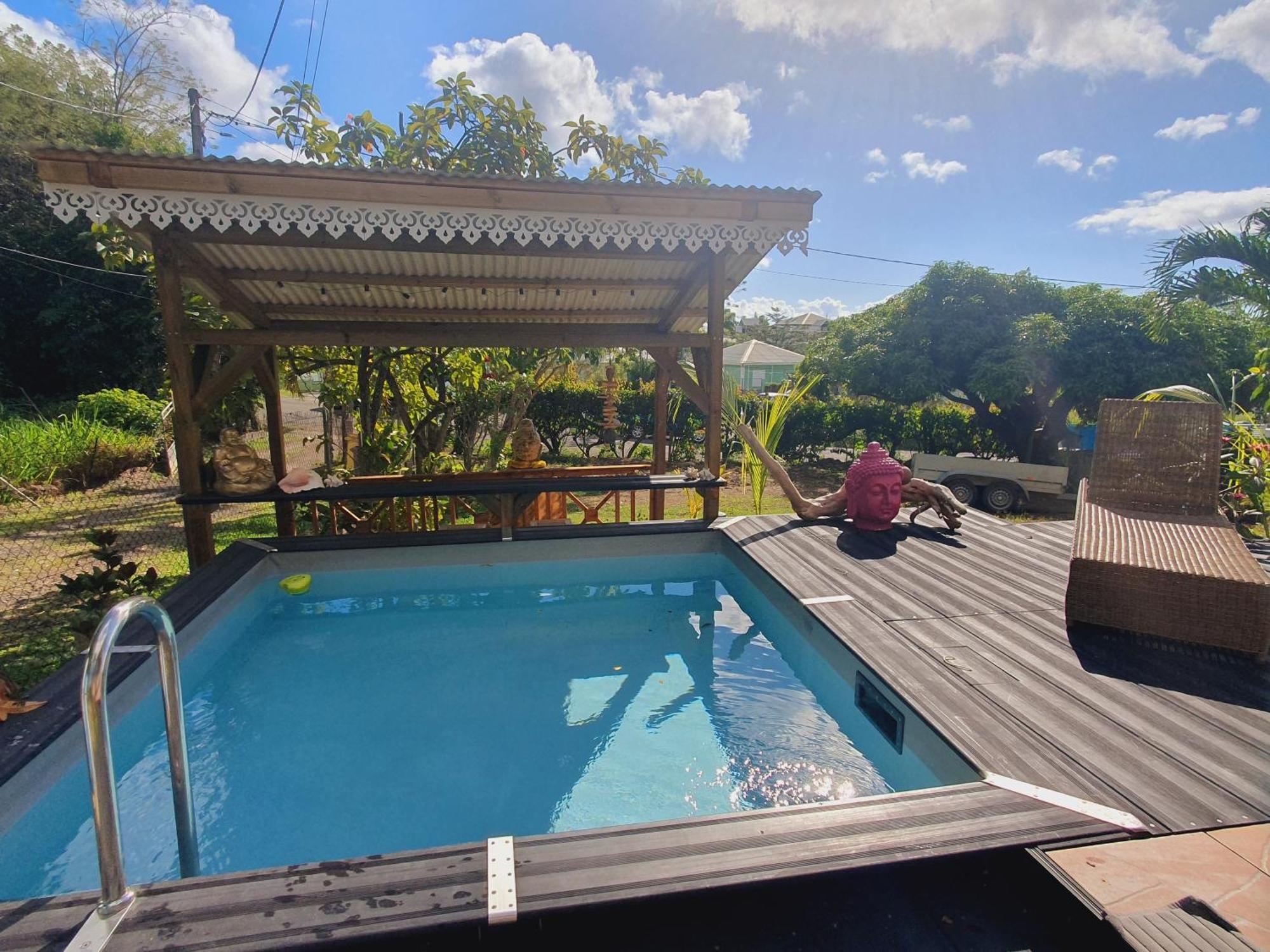 Ti Oasis Colibri, 1 Chambre, Piscine, A 150M De La Plage Sainte-Luce Exteriör bild