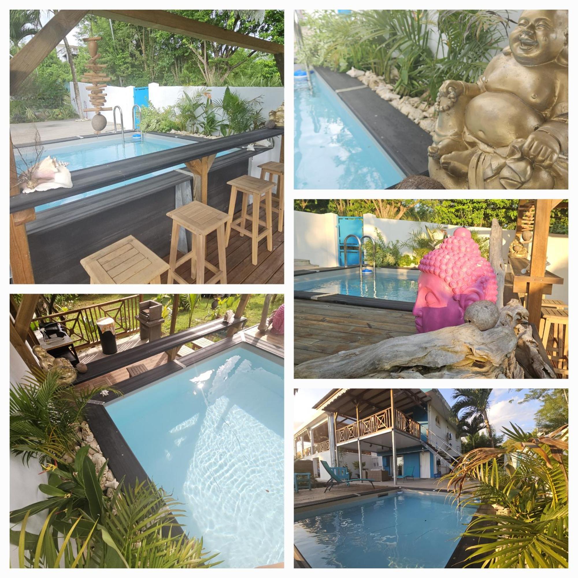 Ti Oasis Colibri, 1 Chambre, Piscine, A 150M De La Plage Sainte-Luce Exteriör bild