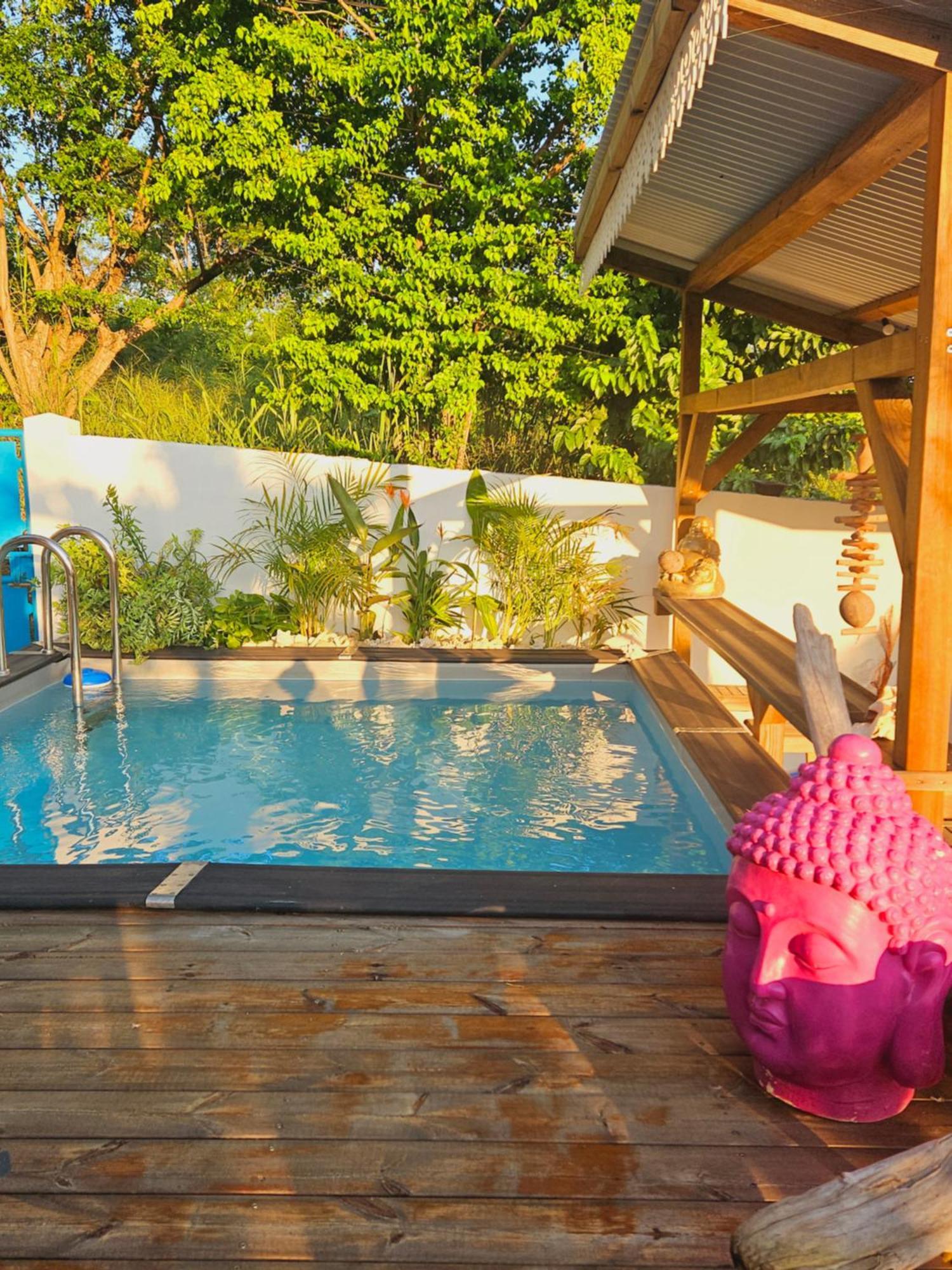Ti Oasis Colibri, 1 Chambre, Piscine, A 150M De La Plage Sainte-Luce Exteriör bild